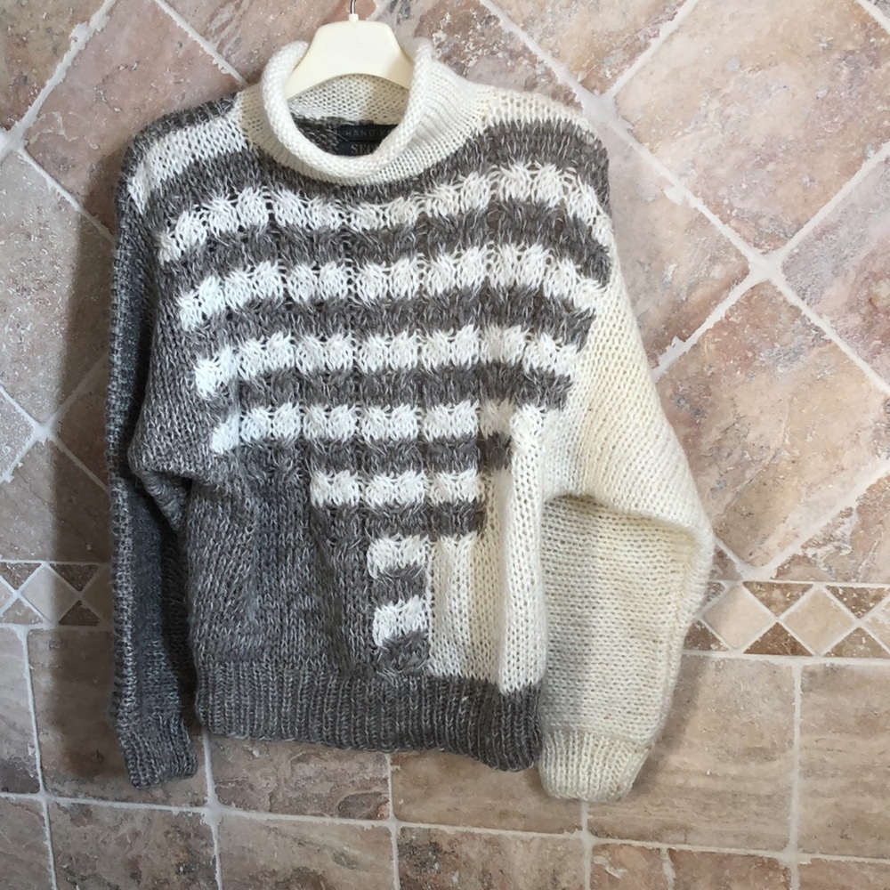 Beautiful hand knit sweater by Secret Resource